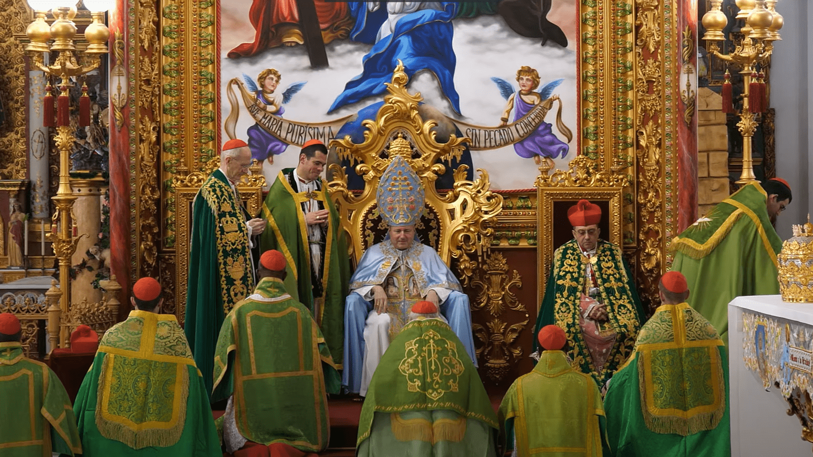 Solemn Pontifical Mass with His Holiness Pope Peter III, 1st of January 2024