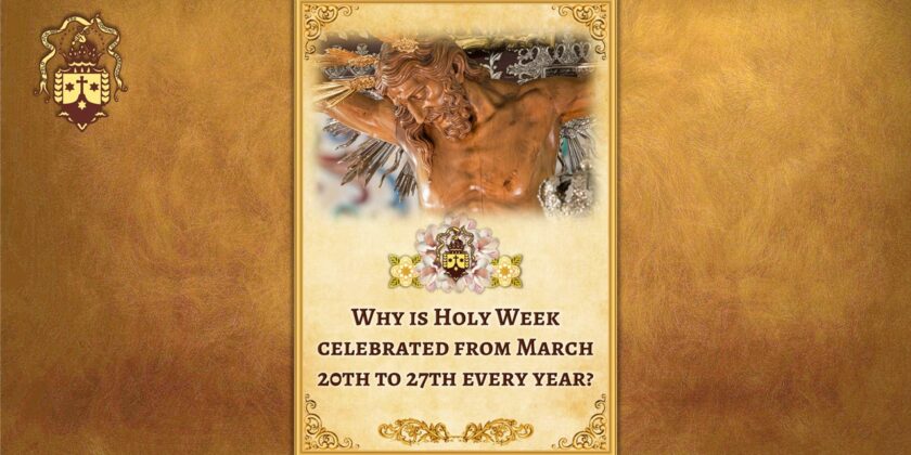 New Publication! Why is Holy Week celebrated from March 20th to 27th every year?