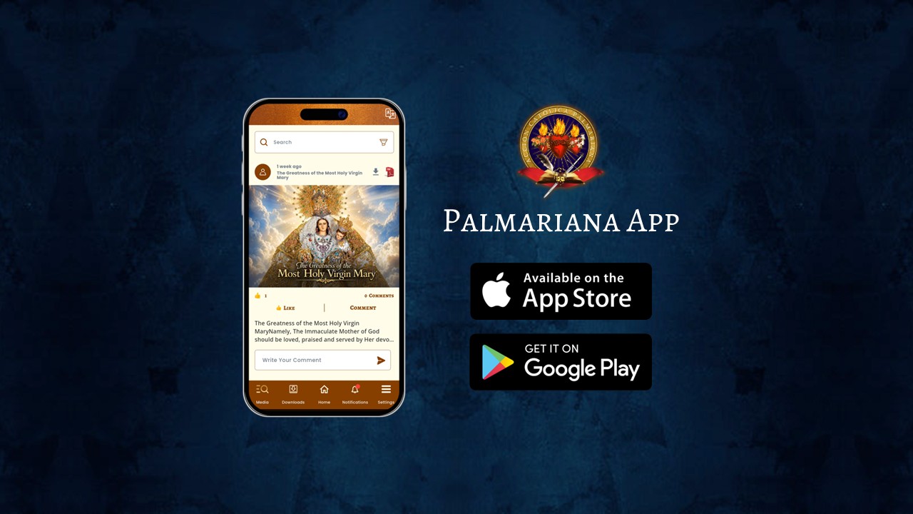 91st Report on the Website of the Holy Palmarian Church
